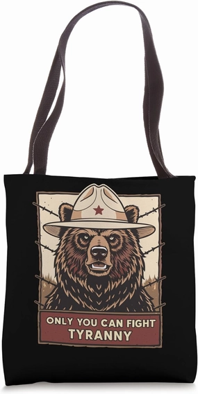 Defend Democracy - Only You Can Fight Tyranny Tote Bag