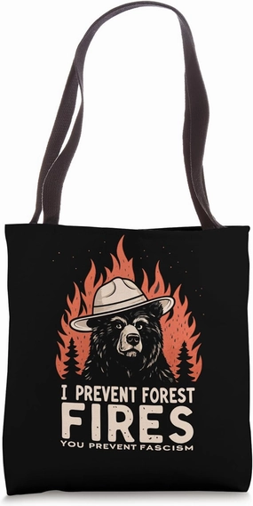 Defend Democracy - Prevent Fascism Tote Bag