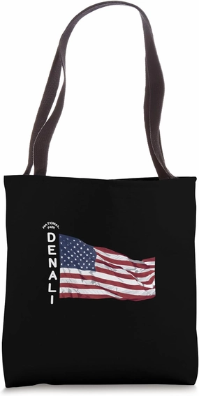 Denali National Park Alaska grizzly black bear caribou moose Tote Bag