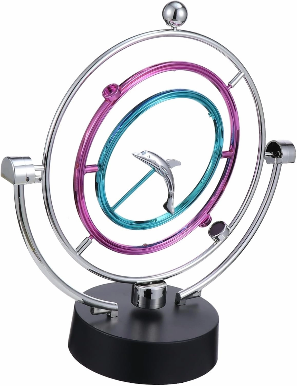 Desktop Perpetual Motion Art Magnetic Fidget Large Globe Ornaments Office Desk Decor