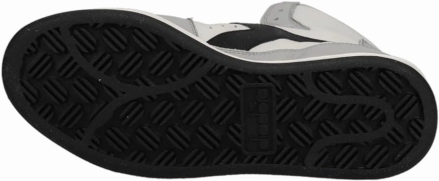 Diadora Mens Mi Basket Used High Sneakers Shoes Casual - Grey