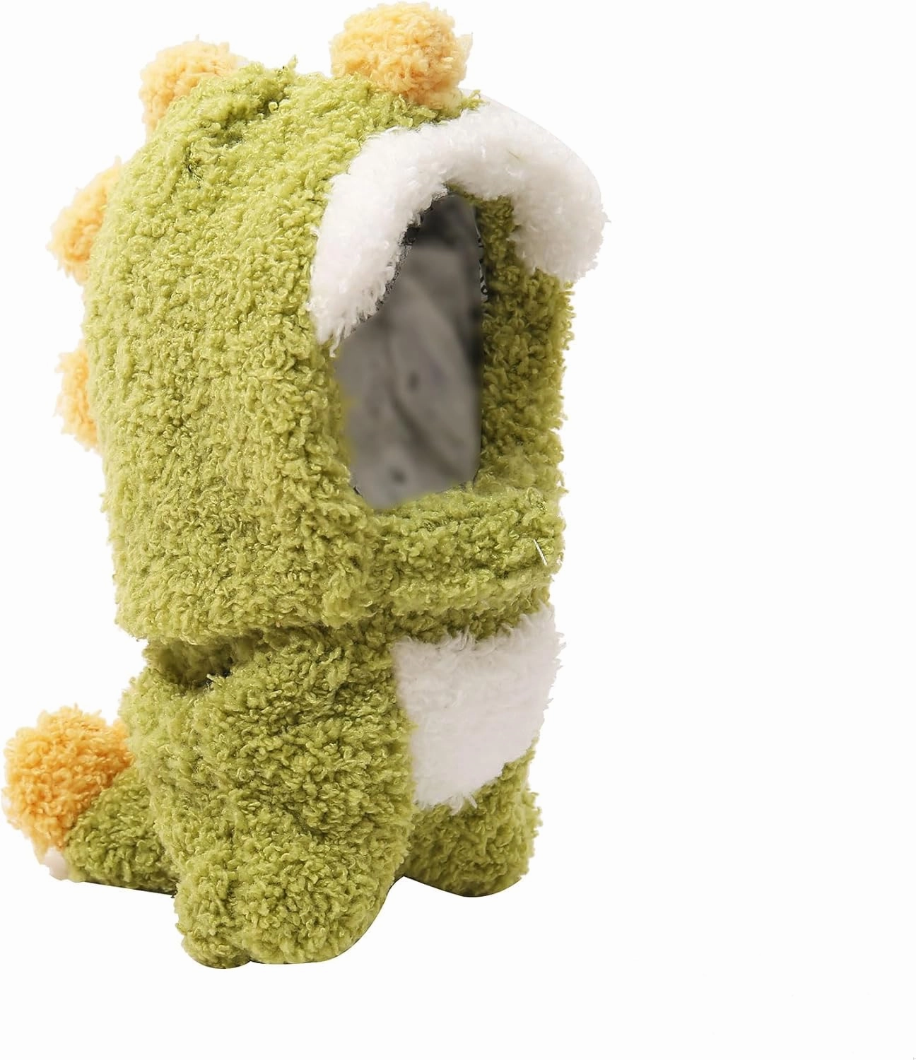 Dinosaur Clothes for Doll, Soft Fleece Doll Outfit, Cute Doll Clothing Accessories for 6.69Inch Dolls