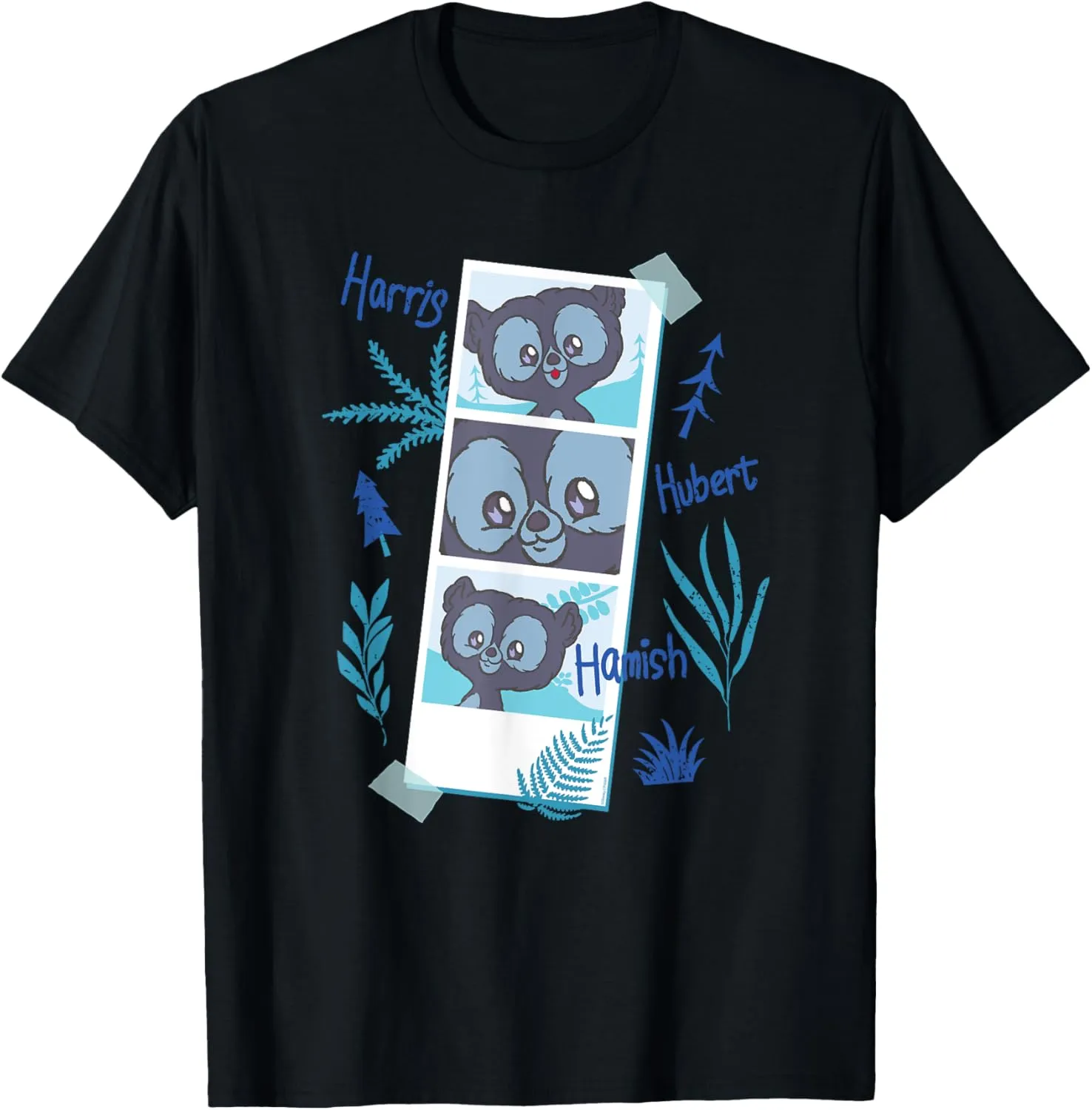 Disney and Pixar’s Brave Merida’s Bear Brothers Cute Photos T-Shirt