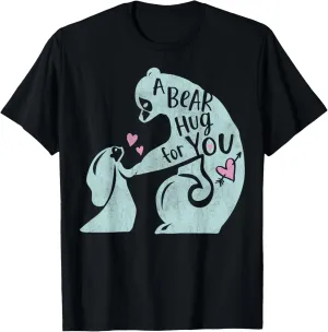 Disney Pixar Brave Mother's Day Merida Bear Hug Silhouette T-Shirt