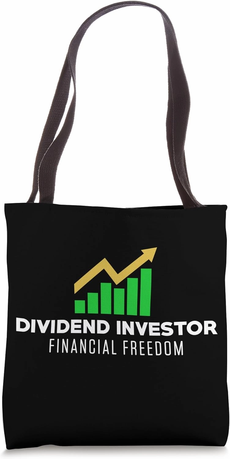 Dividend Investor For Financial Freedom Stock Market Shares Tote Bag