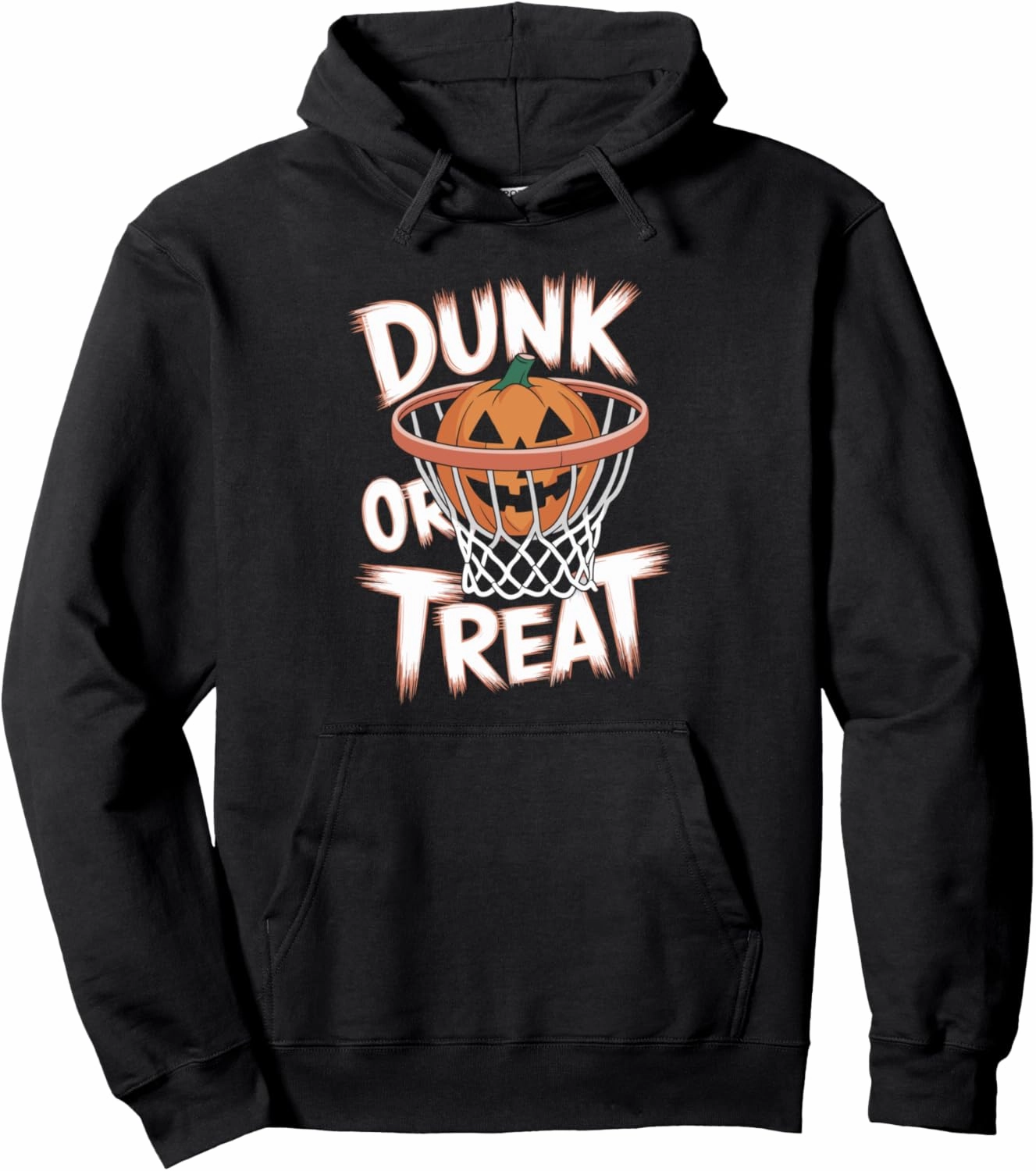 Dunk or Treat Halloween Basketball T Shirt Spooky Basketball Pullover Hoodie