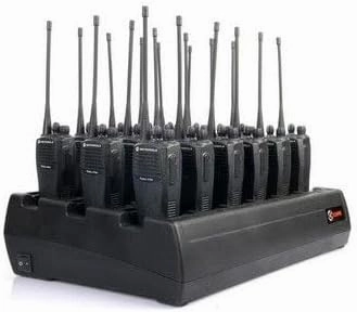 Eighteen Bay Rapid Desk Charger for Kenwood TK-3313 Rechargeable Two Way Radio