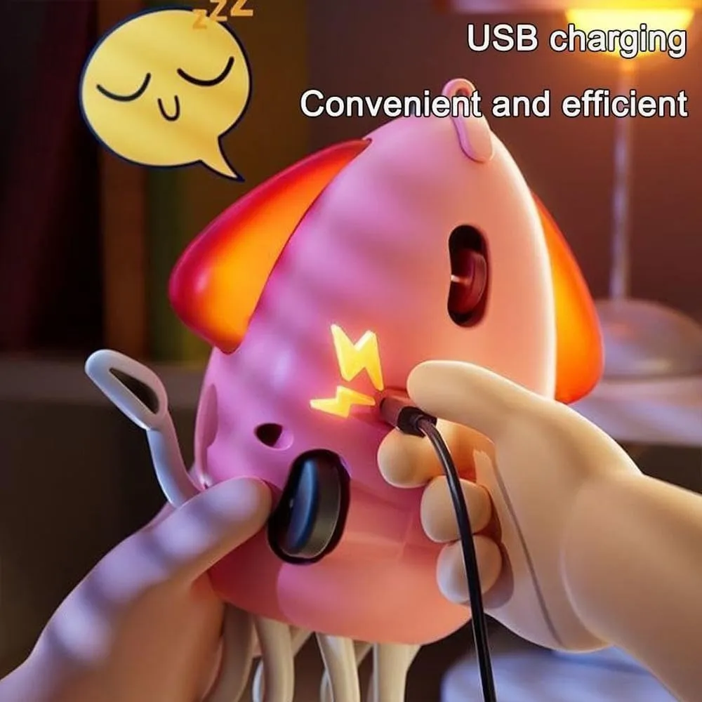 Electric Crawling Dancing Octopus Toy, Magical Wiggly Wonder Octopus Toy with Led Music, Smart Interactive Auto-Wiggling and Auto-Avoid Robotics for Indoor Play & Sensory Development(2pcsb)