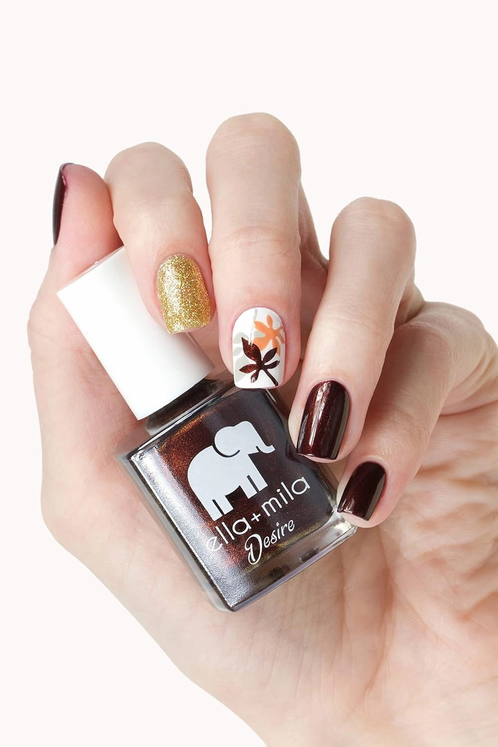 ella mila Professional Nail Polish Set - Quick Dry Nail Polish - Long-Lasting & Chip Resistant Nail Polish Kit (Desire Collection - 8 Pack - 0.45 fl oz each)