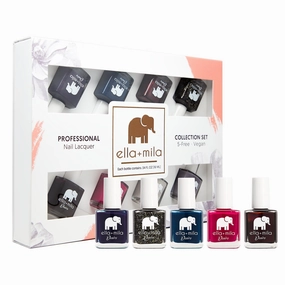 ella mila Professional Nail Polish Set - Quick Dry Nail Polish - Long-Lasting & Chip Resistant Nail Polish Kit (Desire Collection - 8 Pack - 0.45 fl oz each)