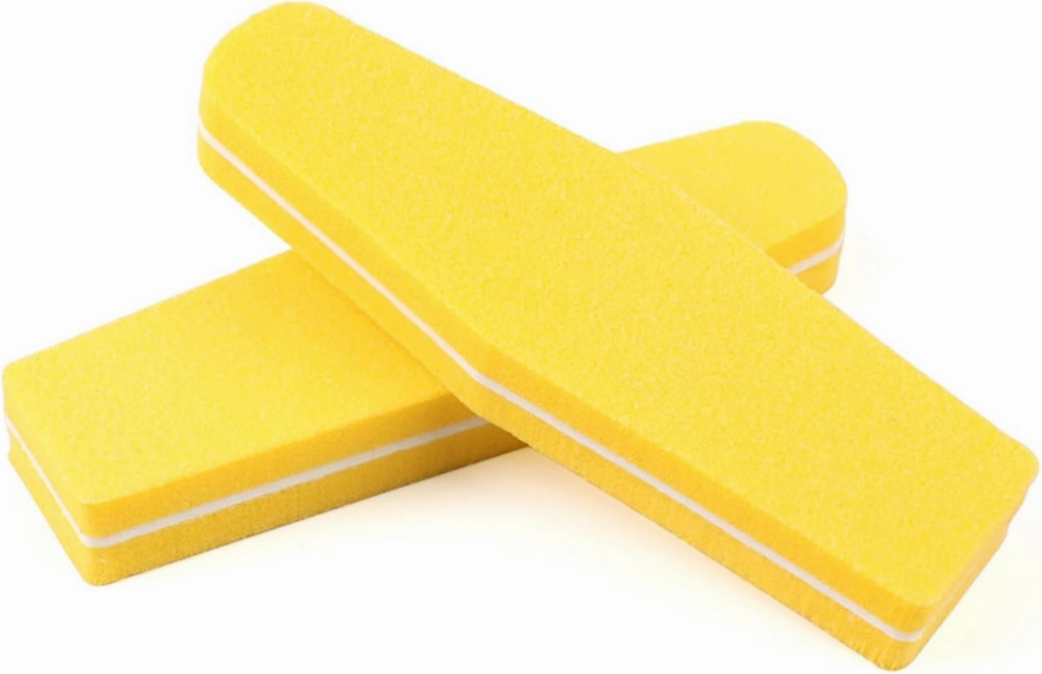 Emery Boards Nail Care kit with Nail File Buffer, 100Pcs Mini Sponge Nail File Colorful Polisher Buffer 100/180(Green)