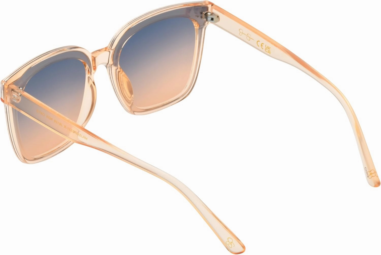 essica Simpson Women's J6214 Oversized Cat Eye Square Sunglasses