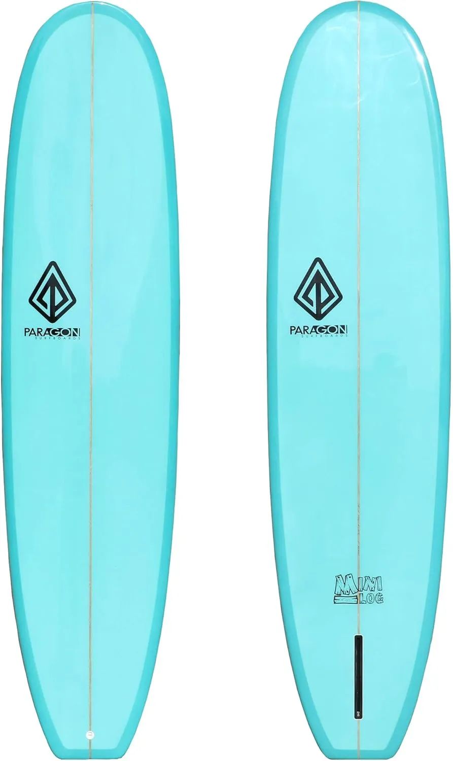 Fiberglass Surfboard | Fun & Easy to Ride Mini Longboard for All Surfing Skill Levels | 7'6 | 7'8