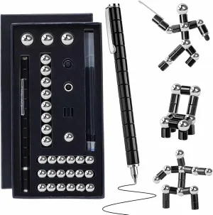 Fidget Pen Gifts For Teenage Girls - Magnetic Pen Cool Gadgets Teen Boys Gift Ideas - Magnet Pen Cool Things For Adults Kids Teens - Best Gift For 10 11 12 13 14 15 Year Old Boy - Novelty Toy For 8-12