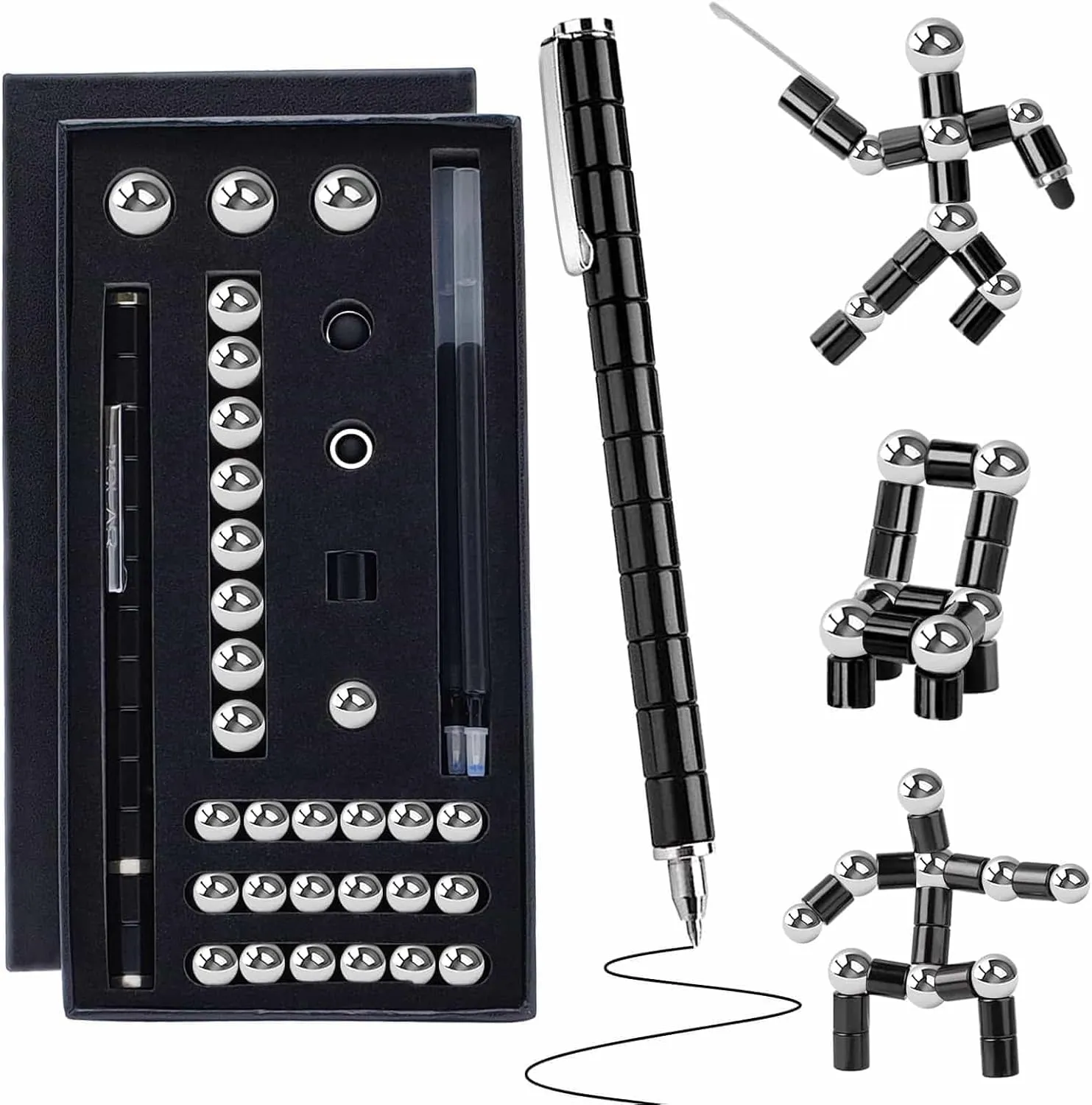 Fidget Pen Gifts For Teenage Girls - Magnetic Pen Cool Gadgets Teen Boys Gift Ideas - Magnet Pen Cool Things For Adults Kids Teens - Best Gift For 10 11 12 13 14 15 Year Old Boy - Novelty Toy For 8-12