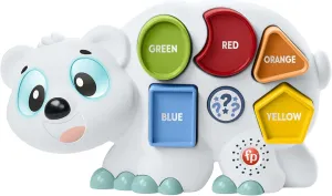 Fisher-Price Linkimals Puzzlin’ Shapes Polar Bear Toddler Toy (QE)