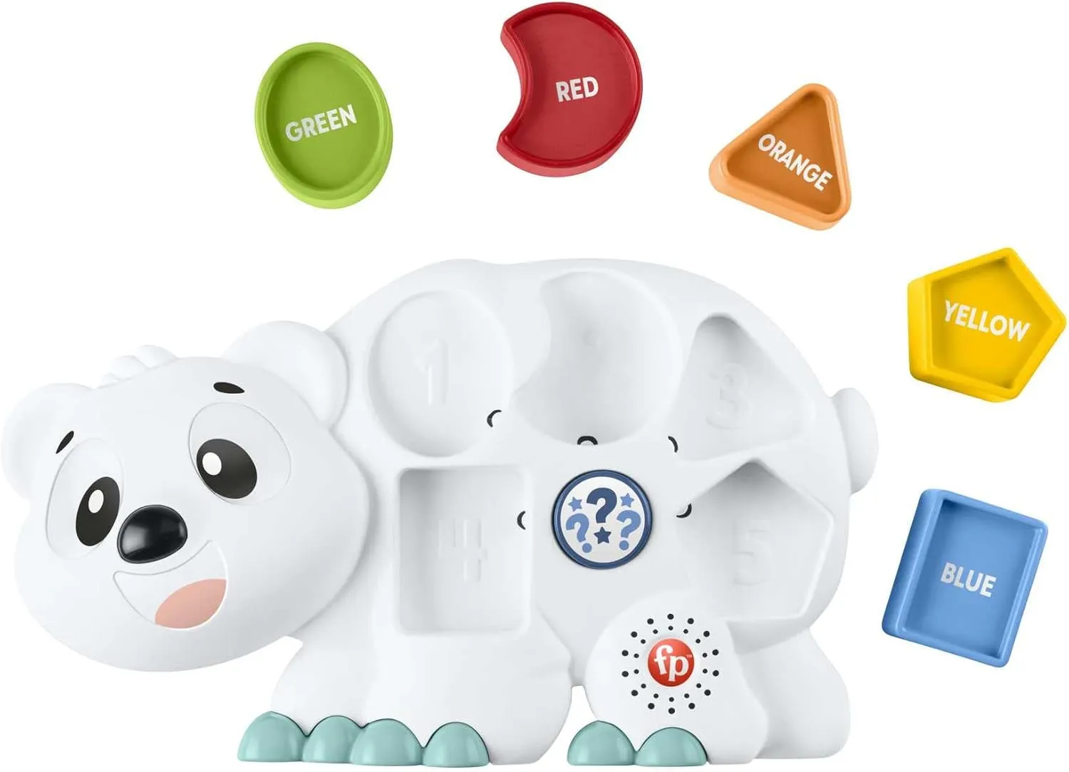 Fisher-Price Linkimals Puzzlin’ Shapes Polar Bear Toddler Toy (QE)