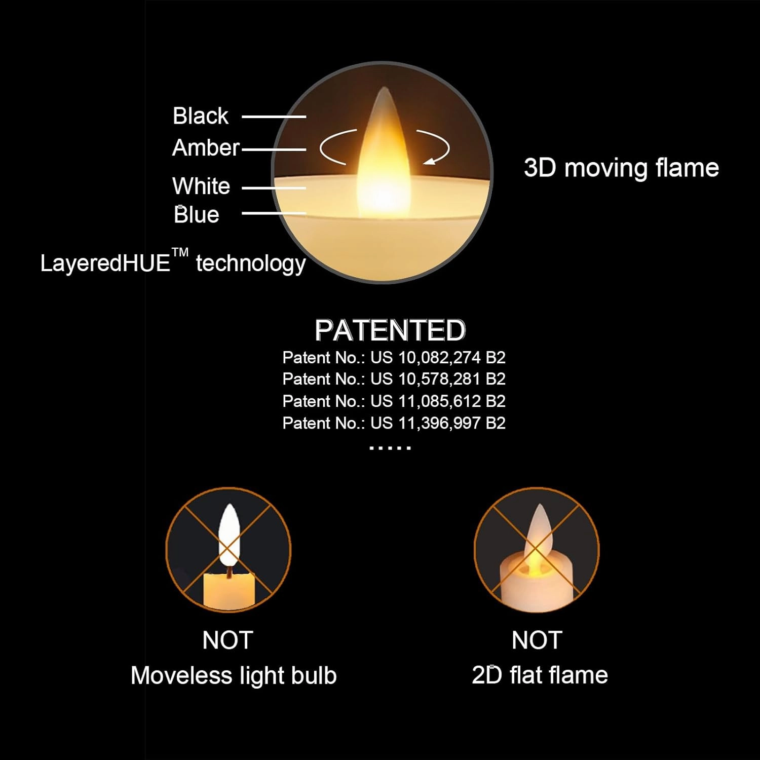 Flameless Pillar Candles Flickering with Remote Timer, Battery Operated LED Candle Up to 400 Hours, 3D Moving Flame Real Wax Candles, D4 x H6, Remote Included, Ideal for Christmas Party(Ivory, 4in)