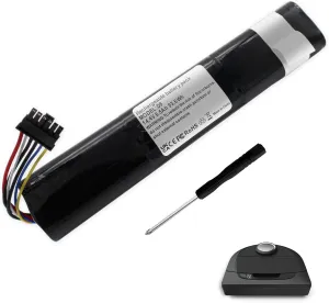 for Neato Battery Robotics Replace Parts Replacement for Neato D7 D6 D5 D5 D4 D3 Battery Robot Vacuums, Black 14.4V 6500mAh