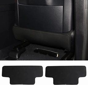 for Lexus RX350 450 500h NX300 ES300 350h Back Seat Child Kick Mats,car seat Back Protector 2005-2023 All Model Car Rear seat Protective pad PU Leather Black 2pcs