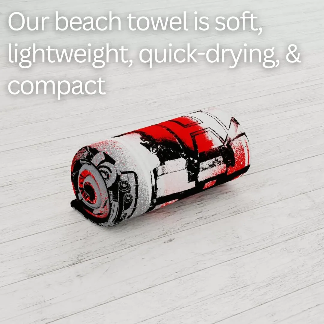 Franco Transformers Optimus Prime Super Soft Cotton Bath/Pool/Beach Towel, 60 in x 30 in, (Official Licensed Product) Collectibles