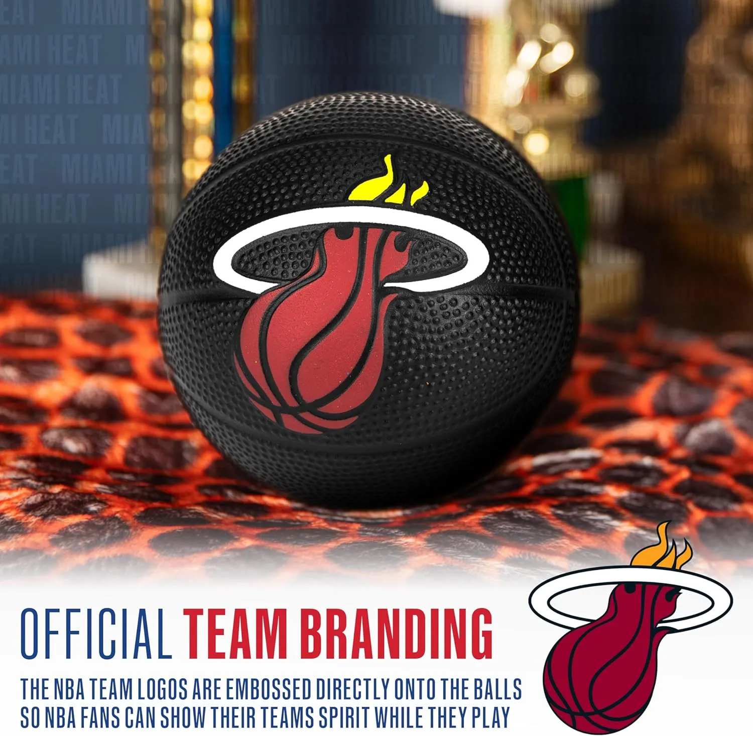 Franklin Sports Kids NBA Mini Foam Basketball - 5.5" Inch Soft Toy Basketball for Indoor or Mini Over the Door Hoops