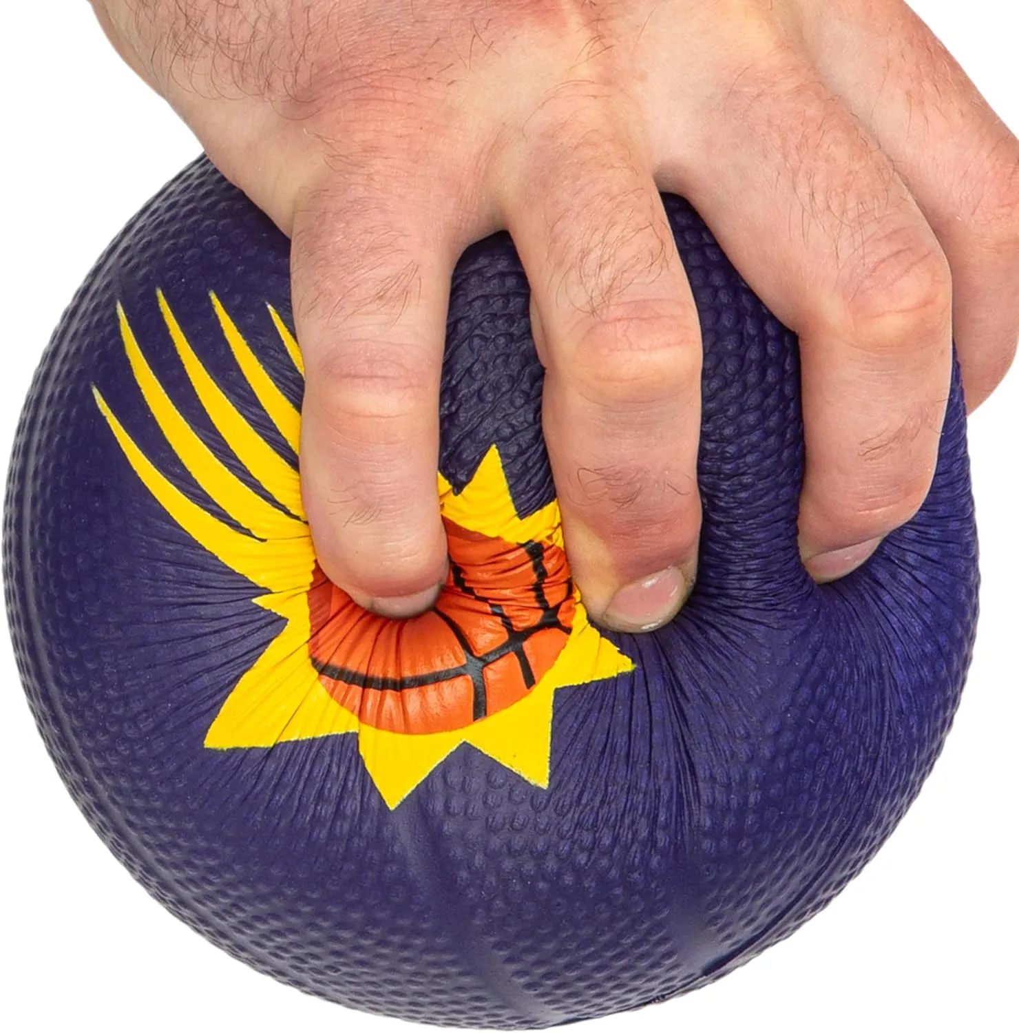Franklin Sports Kids NBA Mini Foam Basketball - 5.5" Inch Soft Toy Basketball for Indoor or Mini Over the Door Hoops