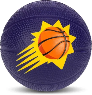 Franklin Sports Kids NBA Mini Foam Basketball - 5.5" Inch Soft Toy Basketball for Indoor or Mini Over the Door Hoops