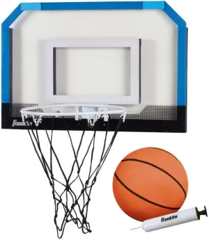Franklin Sports Mini Basketball Hoops-Indoor Over The Door Mini Hoop Basketball Sets-Perfect Accessory for Bedroom Office