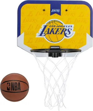 Franklin Sports NBA Team Over The Door Basketball Hoop - Kids Indoor Mini Basketball Hoop with Basketball - NBA Fan Shop Mini Hoop for Bedroom & Office