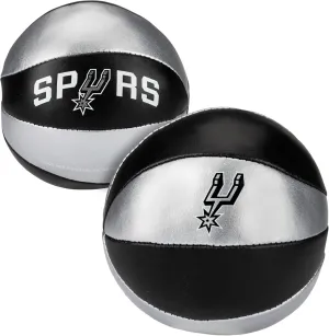 Franklin Sports NBA Toy Basketballs - 2 Pack of Kids Soft Mini Basketballs for Over the Door   Indoor Hoops - NBA Fan Shop Kids Soft Toy Basketballs - (2) Mini Balls Included