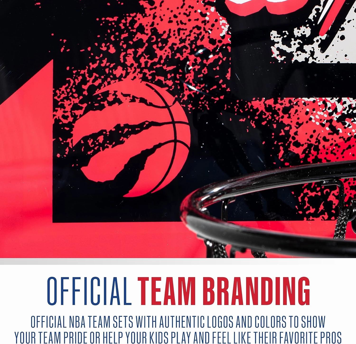 Franklin Sports NBA Team Over the Door Basketball Hoops - Kids Indoor Mini Basketball Hoop   Ball Set - NBA Fan Mini Hoops