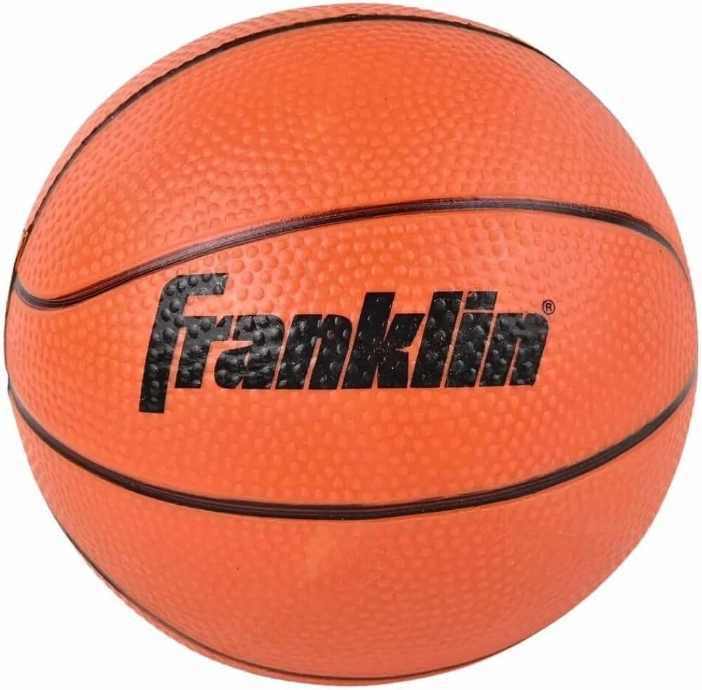 Franklin Sports Over The Door Indoor LED Basketball Hoops-Steel Rim Mini Basket-Includes Ball and Pump-Light Up Backboard