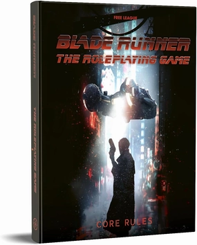 Free League Publishing Blade Runner Roleplaying Game Book for Fantasy Strategy Game, Adults, Family, Teens 16 Years and Up, SciFi RPG, Hardback