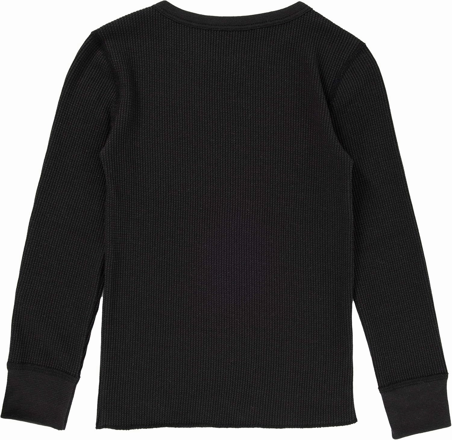 Fruit of the Loom boys Premium 2-pack Thermal Waffle Crew Top