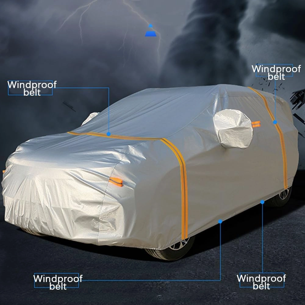 Full Car Covers for Mercedes-Benz Viano W639 2005-2008 2009 2010 2011 2012 2013 2014, All Weather Exterior Waterproof Scratch Automobile Apparel Non Slip Clothing Windproof Durable Protective Layer