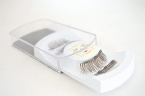 Full Coverage Natural Look Magnetic Lashes 100% Human Hair - 3 Magnets - Curves with Eye Shape (Short, Brown)