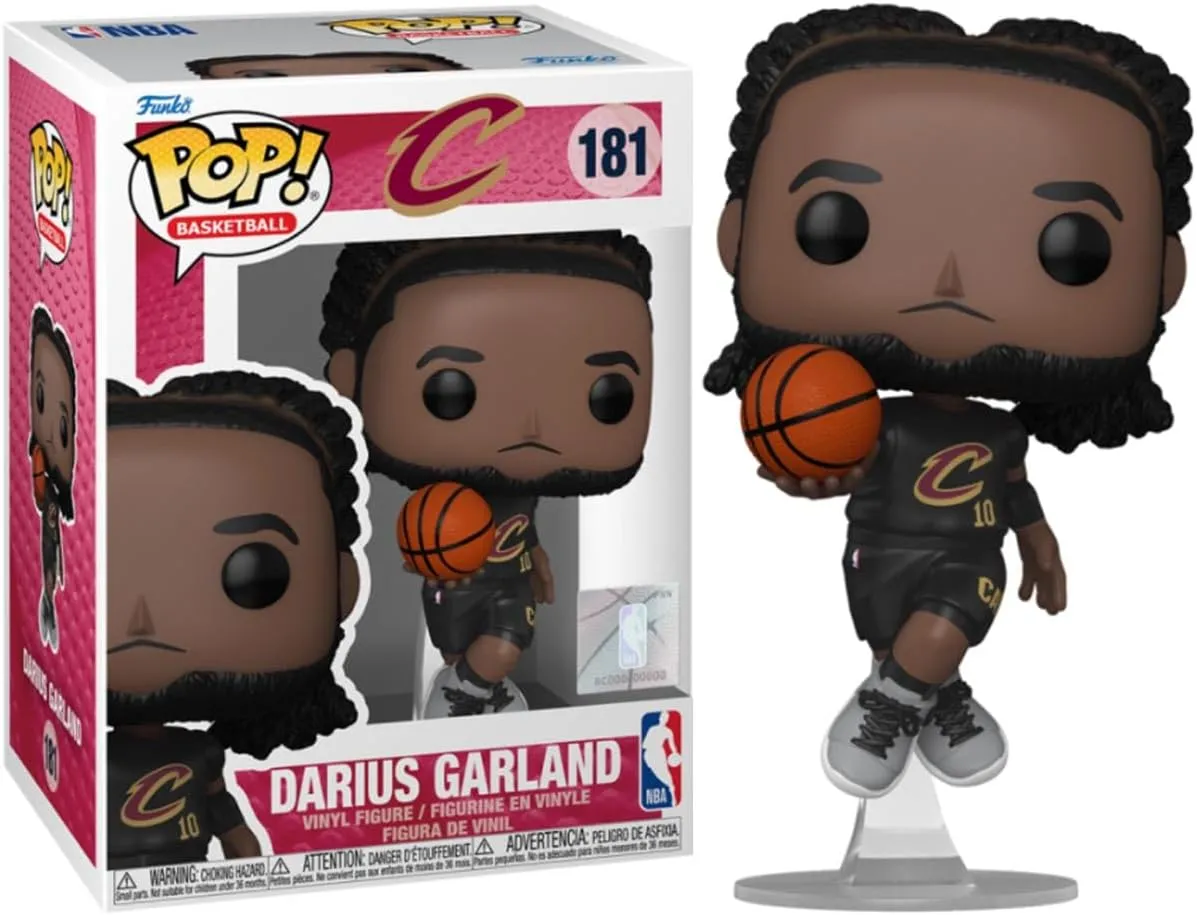 Funko POP! NBA: Cavs - Darius Garland - Collectable Vinyl Figure - Gift Idea - Official Merchandise - for Kids & Adults - Sports Fans - Model Figure for Collectors and Display