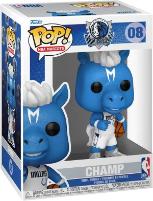 Funko POP! NBA: Mascots - Dallas - Champ The Horse - Collectable Vinyl Figure - Gift Idea - Official Merchandise - for Kids & Adults - Sports Fans - Model Figure for Collectors and Display