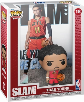Funko POP! NBA Cover: Slam – Trae Young - Collectable Vinyl Figure - Gift Idea - Official Merchandise - for Kids & Adults - Sports Fans - Model Figure for Collectors and Display