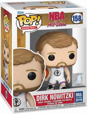 Funko POP! NBA: Legends - Dirk Nowitzki - (2019) - Collectable Vinyl Figure - Gift Idea - Official Merchandise - for Kids & Adults - Sports Fans - Model Figure for Collectors and Display