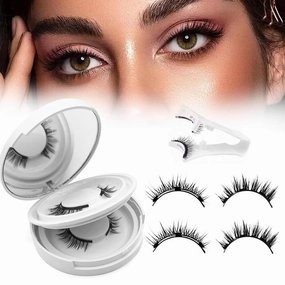 Ginani Magnetic Lashes,Ginani Magnetic Lashes Kit,2025 New Ginani Magnet Eyelashes with Applicator Natural Look,No Glue Needed Reusable Magnet Eyelashes(06 03)
