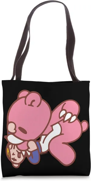 Gloomy Bear The Naughty Grizzly Attacking Pity Anime Tote Bag
