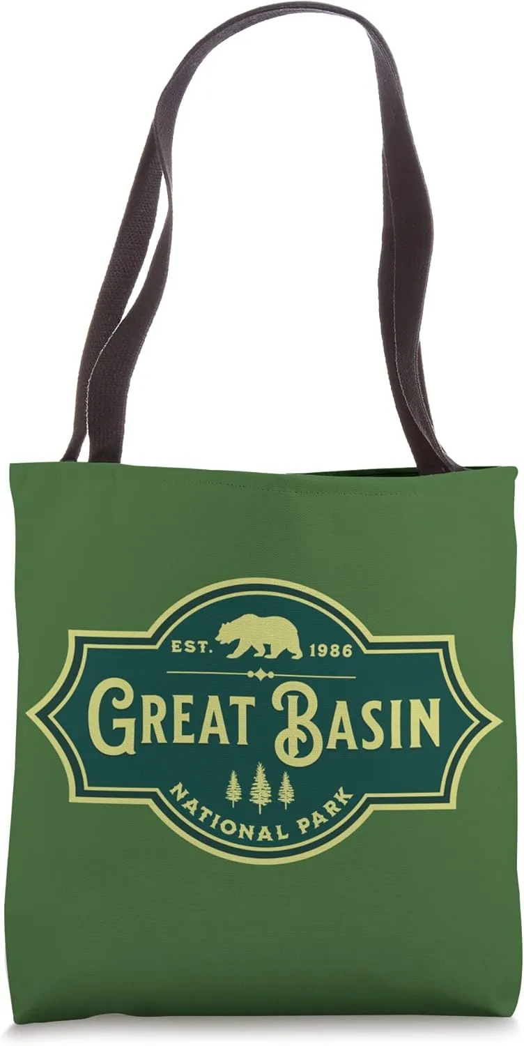 Great Basin National Park Nevada Nature Bear Hike Outdoors Tote Bag
