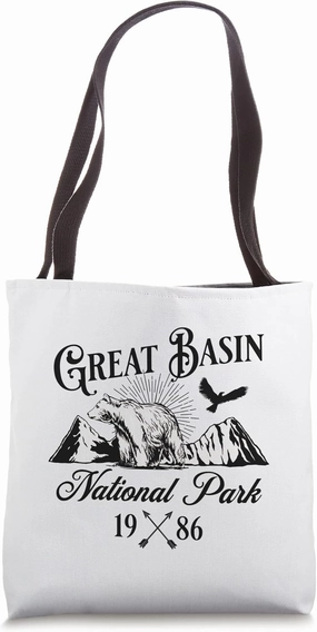 Great Basin National Park Nevada Nature Bear Hike Outdoors Tote Bag