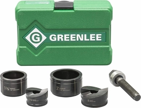 Greenlee Slug-Buster 1-1/2" - 2" Manual Knockout Set