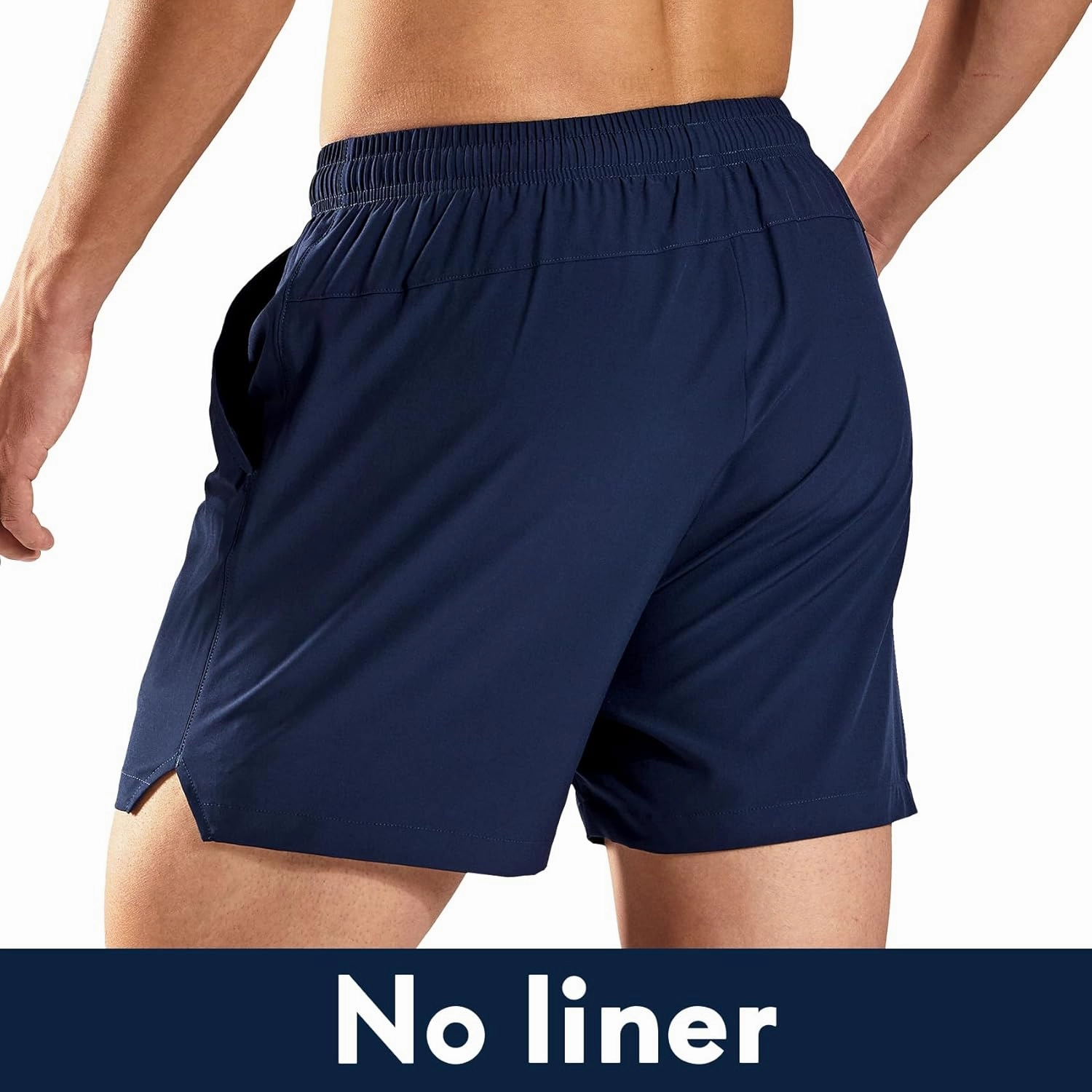 Haimont 5 Inch Mens Dry Fit Running Athletic Shorts with Pockets, Water Resistant Lightweight Quick Dry Gym Workout Shorts