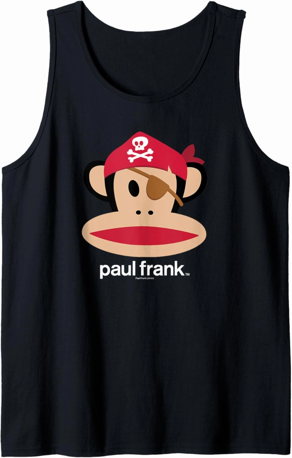 Halloween Julius Pirate Monkey Logo Tank Top