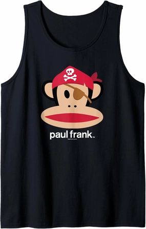 Halloween Julius Pirate Monkey Logo Tank Top