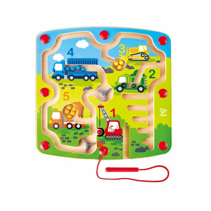 Hape Construction & Number Maze Puzzle